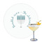 Hanukkah Printed Drink Topper - 3.25" (Personalized)