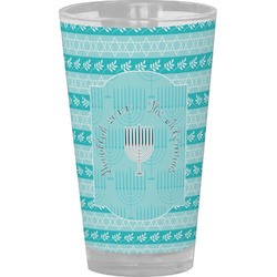 Hanukkah Pint Glass - Full Color (Personalized)