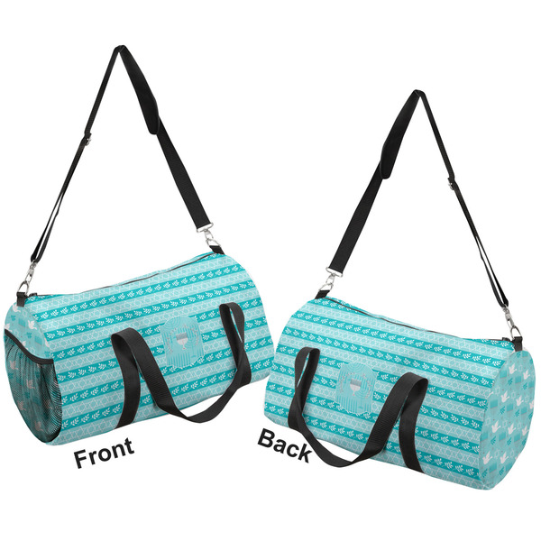 Hanukkah Duffle bag small front and back sides