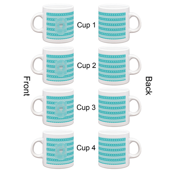 Hanukkah Espresso Cup Set of 4 - Apvl