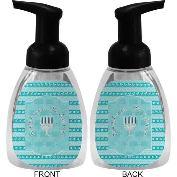 Hanukkah Foam Soap Bottle (Front & Back)