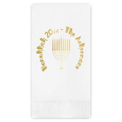 Hanukkah Guest Napkins - Foil Stamped (Personalized)