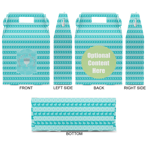 Hanukkah Gable Favor Box - Approval