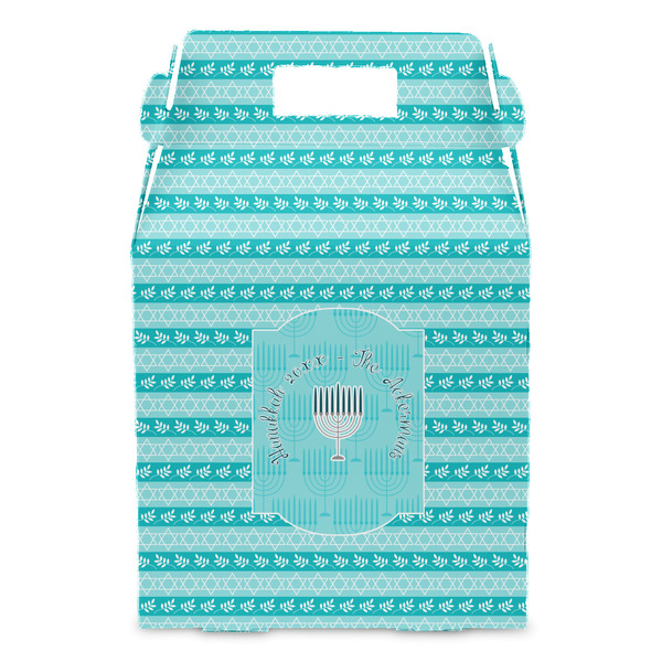 Hanukkah Gable Favor Box - Front