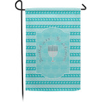 Hanukkah Small Garden Flag - Single Sided w/ Name or Text