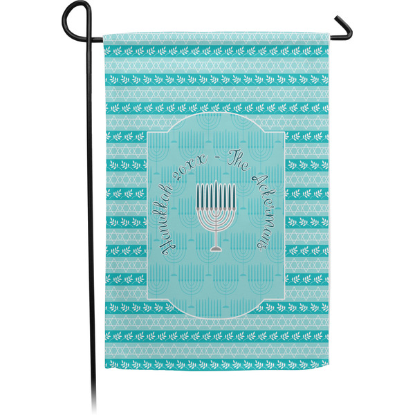 Custom Hanukkah Garden Flag (Personalized)