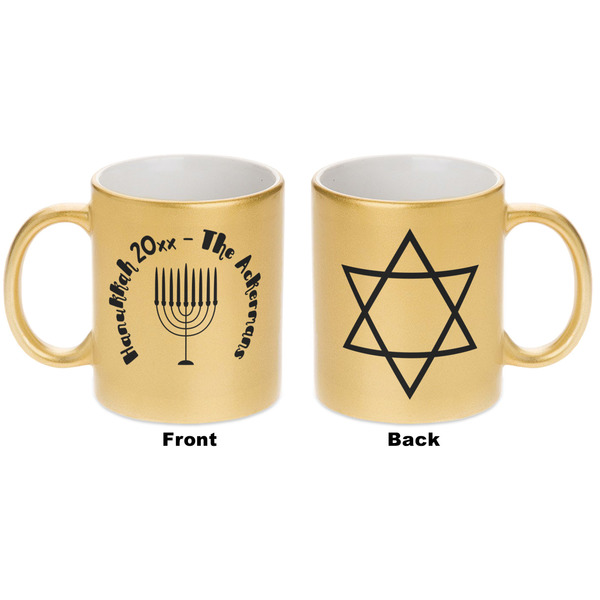 Hanukkah Gold Mug - Apvl