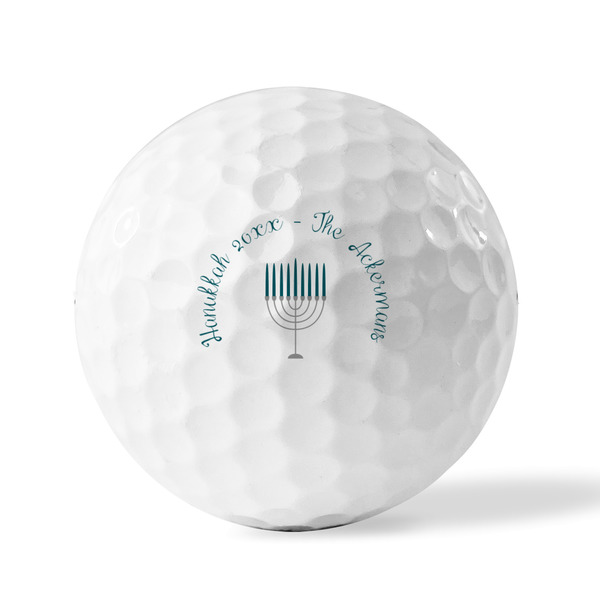Hanukkah Golf Balls - Generic - Set of 12 - FRONT
