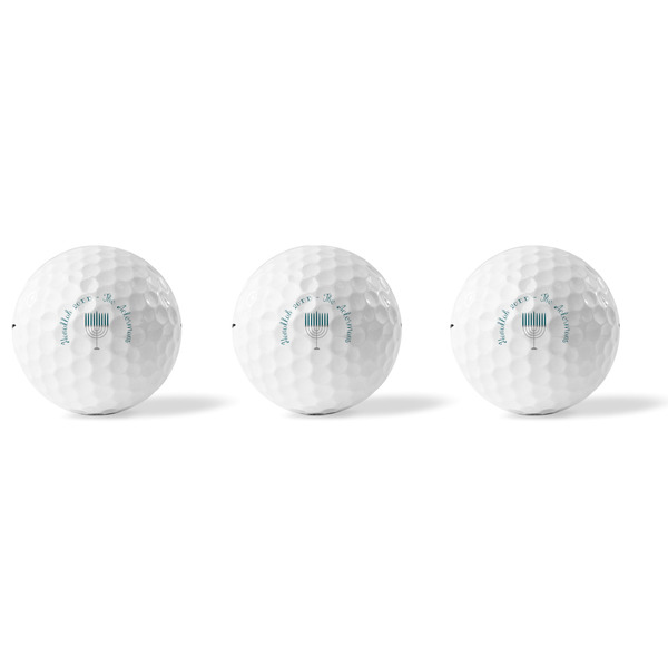 Hanukkah Golf Balls - Titleist - Set of 3 - APPROVAL