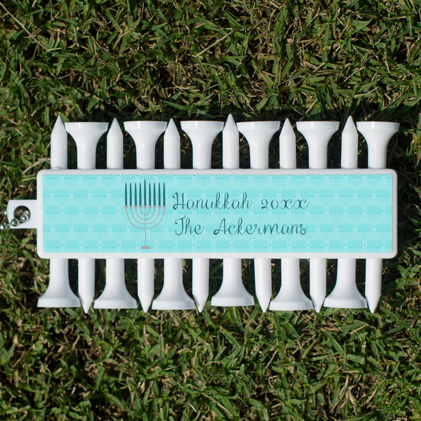 Custom Hanukkah Golf Tees & Ball Markers Set (Personalized)