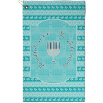 Hanukkah Golf Towel - Poly-Cotton Blend - Small w/ Name or Text