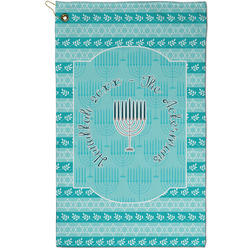 Hanukkah Golf Towel - Poly-Cotton Blend - Small w/ Name or Text