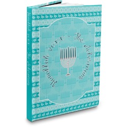 Hanukkah Hardbound Journal - 7.25" x 10" (Personalized)