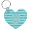 Hanukkah Heart Keychain (Personalized)