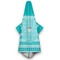 Hanukkah Hooded Towel - Hanging