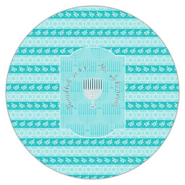 Hanukkah Icing Circle - Large - Single