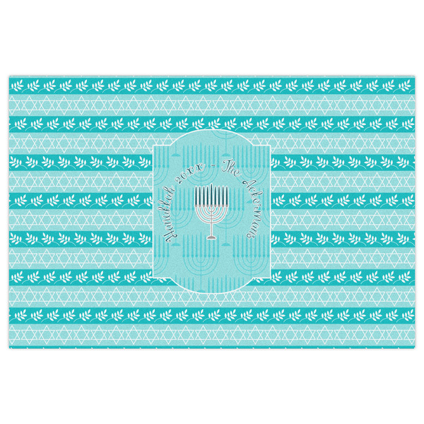 Hanukkah Indoor / Outdoor Rug - 2'x3' - Front Flat