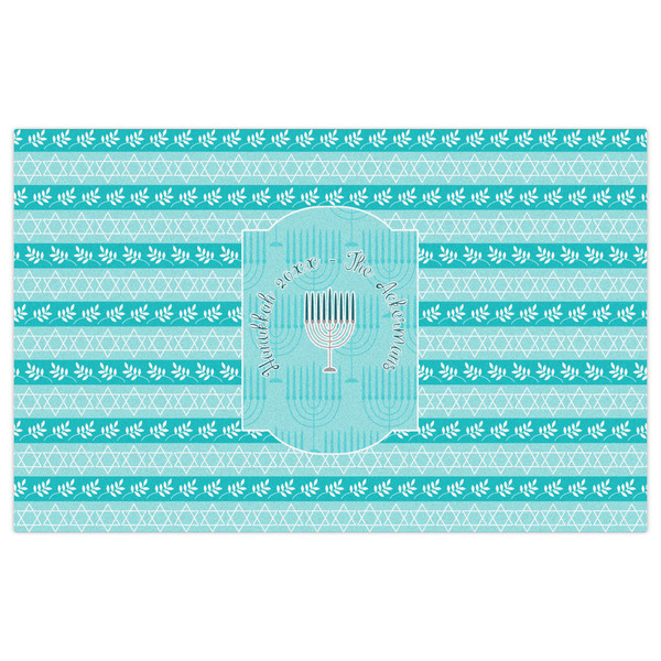 Hanukkah Indoor / Outdoor Rug - 5'x8' - Front Flat