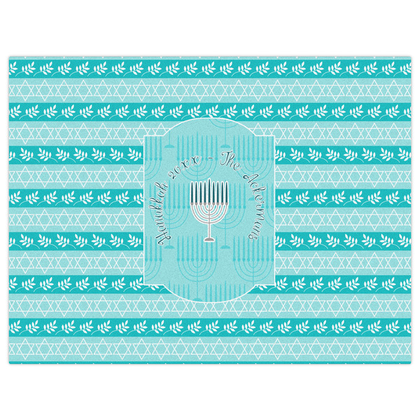 Hanukkah Indoor / Outdoor Rug - 6'x8' - Front Flat