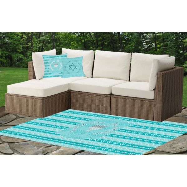 Hanukkah Indoor / Outdoor Rug & Cushions