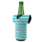 Hanukkah Jersey Bottle Cooler - ANGLE (on bottle)