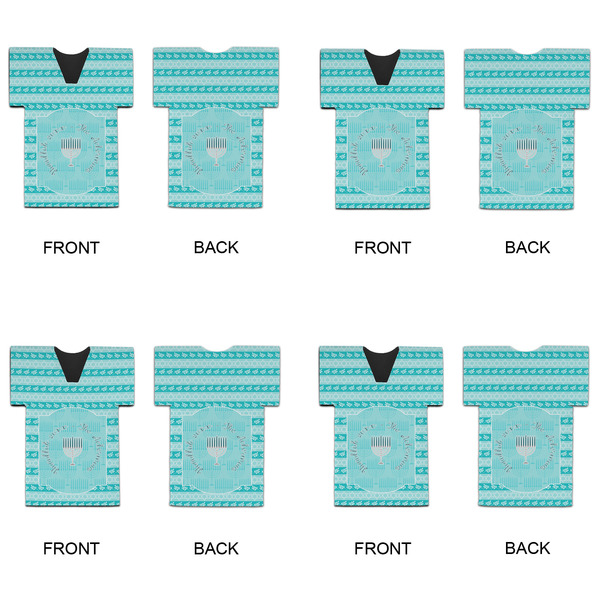 Hanukkah Jersey Bottle Cooler - Set of 4 - APPROVAL