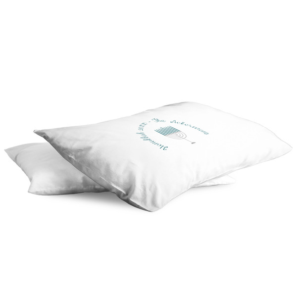 Hanukkah King Pillow Case - TWO (partial print)