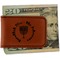 Hanukkah Leatherette Magnetic Money Clip (Personalized)