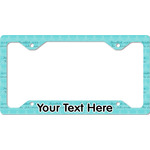 Hanukkah License Plate Frame - Style C (Personalized)