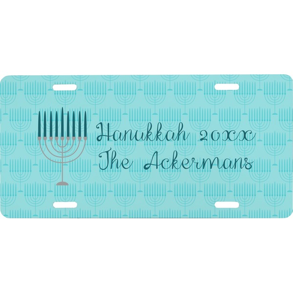 Custom Hanukkah Front License Plate (Personalized)