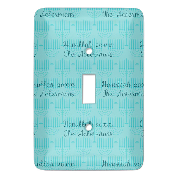 Custom Hanukkah Light Switch Cover (Personalized)