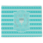 Hanukkah Single-Sided Linen Placemat - Single w/ Name or Text