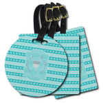 Hanukkah Plastic Luggage Tag (Personalized)