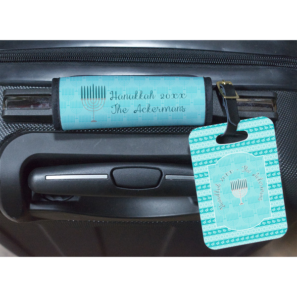 Hanukkah Luggage Wrap & Tag