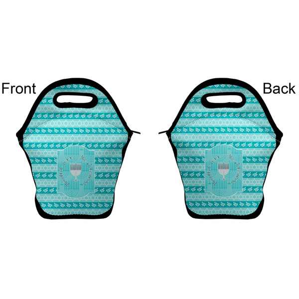 Hanukkah Lunch Bag - Front and Back