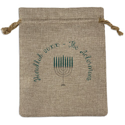 Hanukkah Burlap Gift Bag (Personalized)