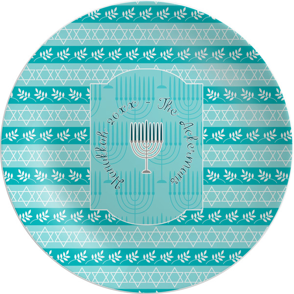 Custom Hanukkah Melamine Plate (Personalized)