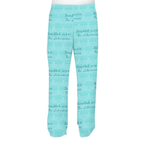 Hanukkah Men's Pjs Back - on model