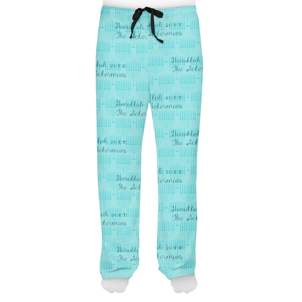 Hanukkah Men's Pjs Front - on model