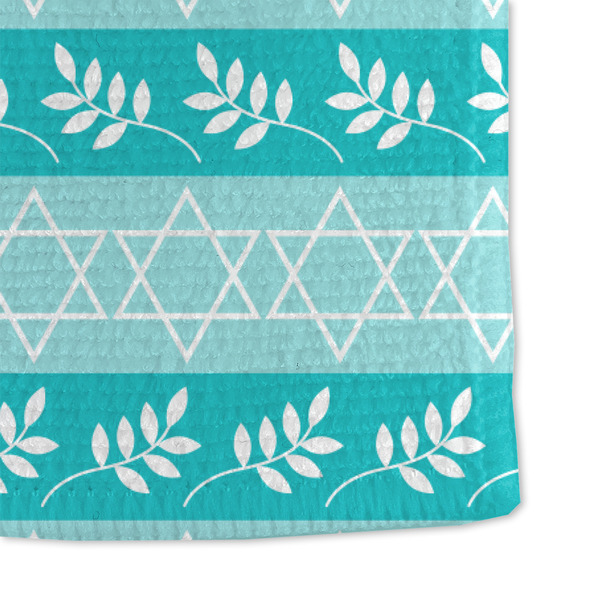Hanukkah Microfiber Dish Towel - DETAIL