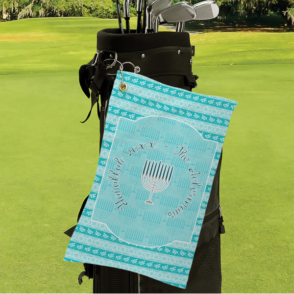 Hanukkah Microfiber Golf Towels - Small - LIFESTYLE