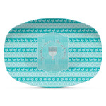 Hanukkah Plastic Platter - Microwave & Oven Safe Composite Polymer (Personalized)