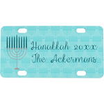 Hanukkah Mini / Bicycle License Plate (4 Holes) (Personalized)