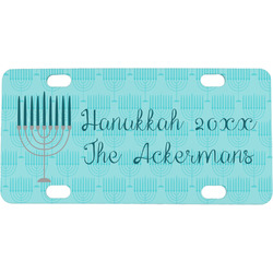 Hanukkah Mini/Bicycle License Plate (Personalized)