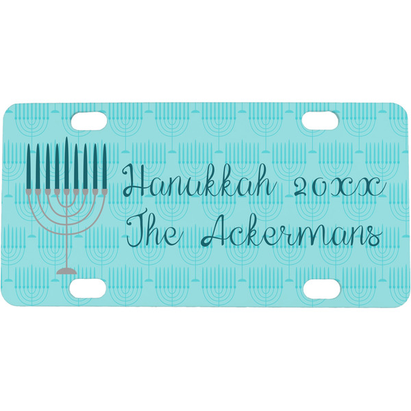 Custom Hanukkah Mini/Bicycle License Plate (Personalized)
