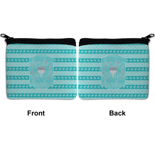 Hanukkah Neoprene Coin Purse - Front & Back (APPROVAL)