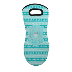 Hanukkah Neoprene Oven Mitt w/ Name or Text