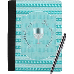 Hanukkah Notebook Padfolio - Large w/ Name or Text