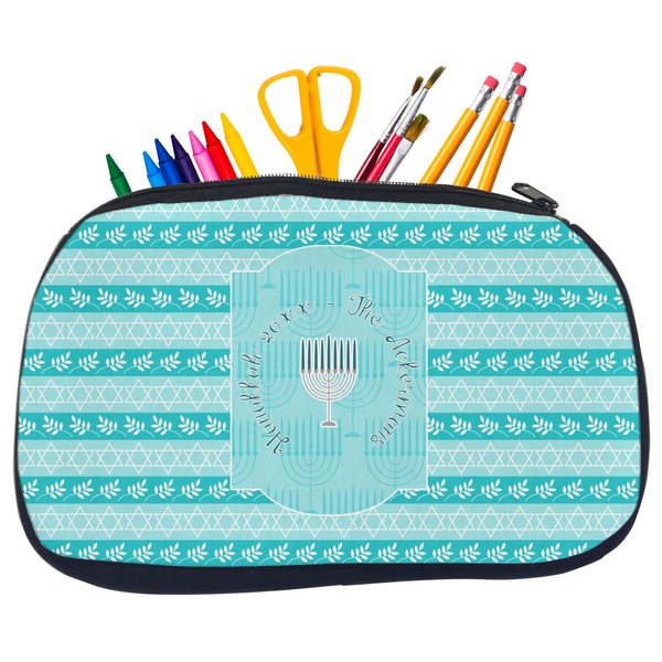 Hanukkah Pencil / School Supplies Bags - Medium
