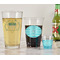 Hanukkah Pint Glass - Two Content - In Context